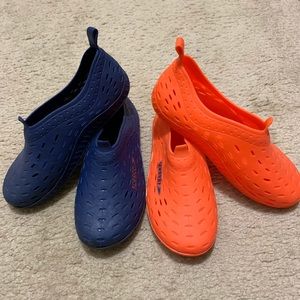 Toddler Boys Speedo water shoes “both pairs”